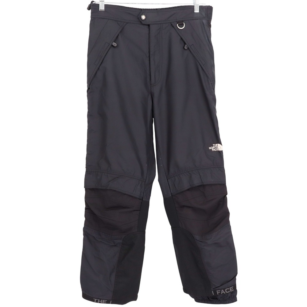 Vintage The North Face Mens Black Insulated Snowboard Ski Pants Size Large